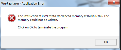 WerFault.exe Service de rapports de problèmes Windows (32 bits)