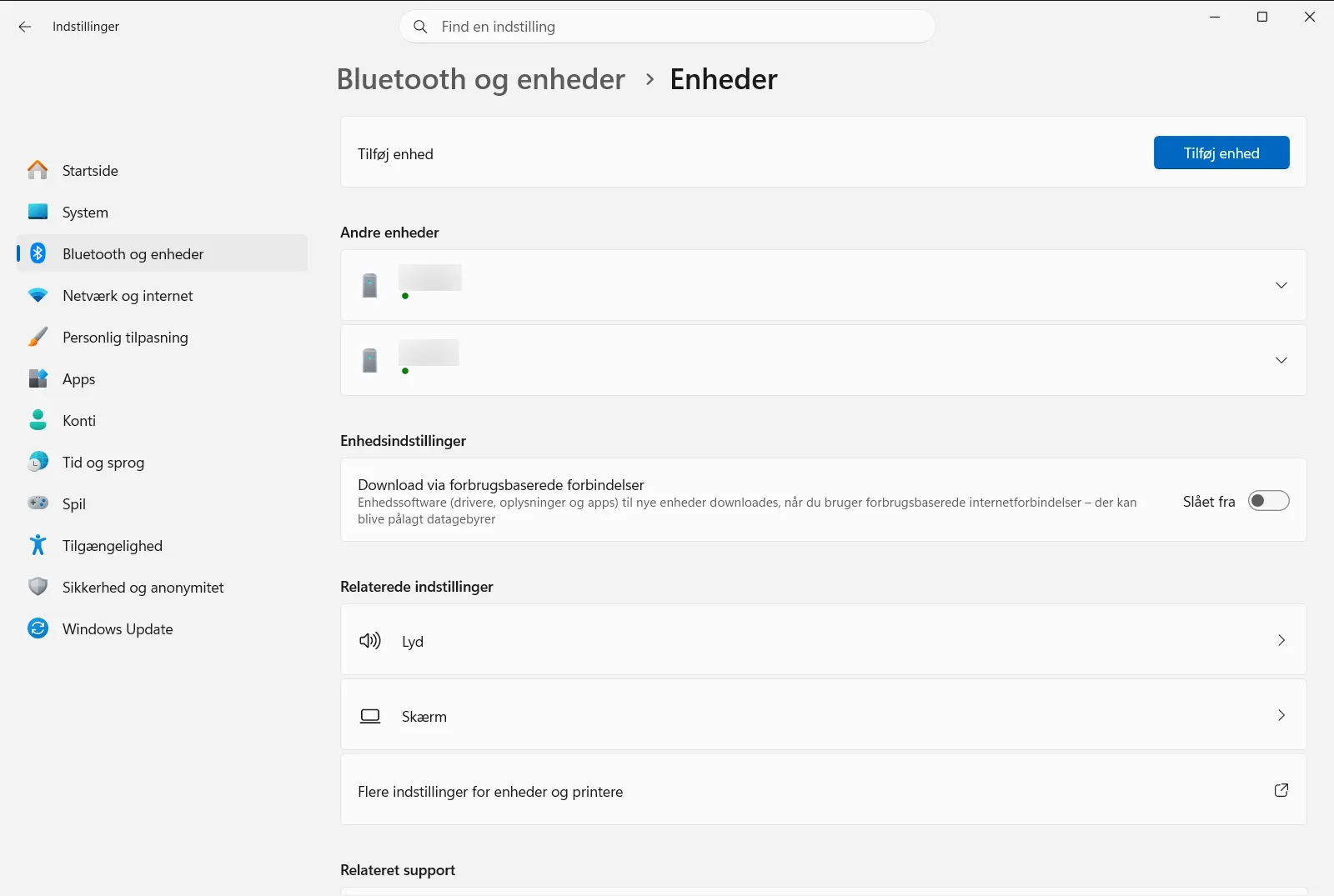 Enheder