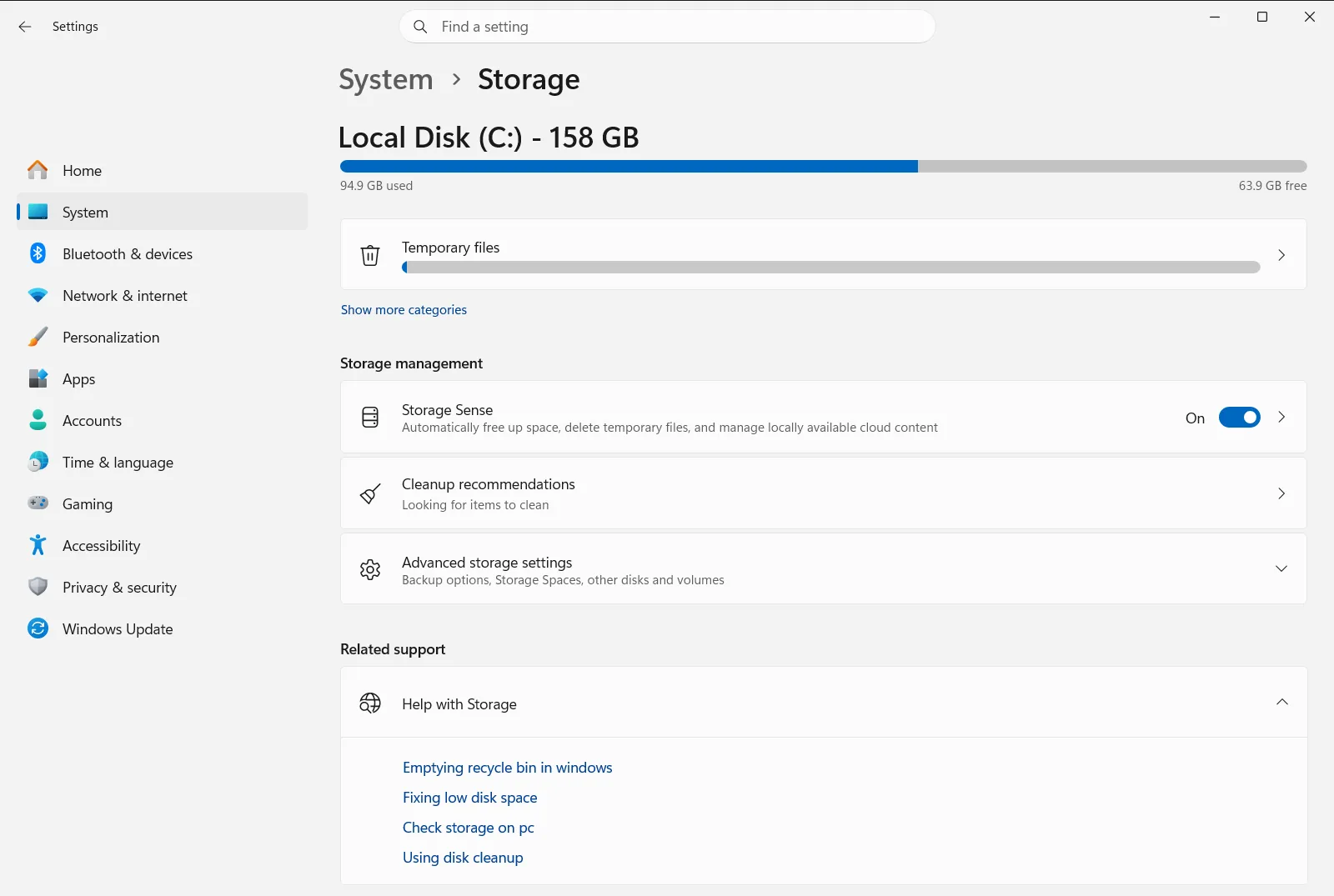 Storage