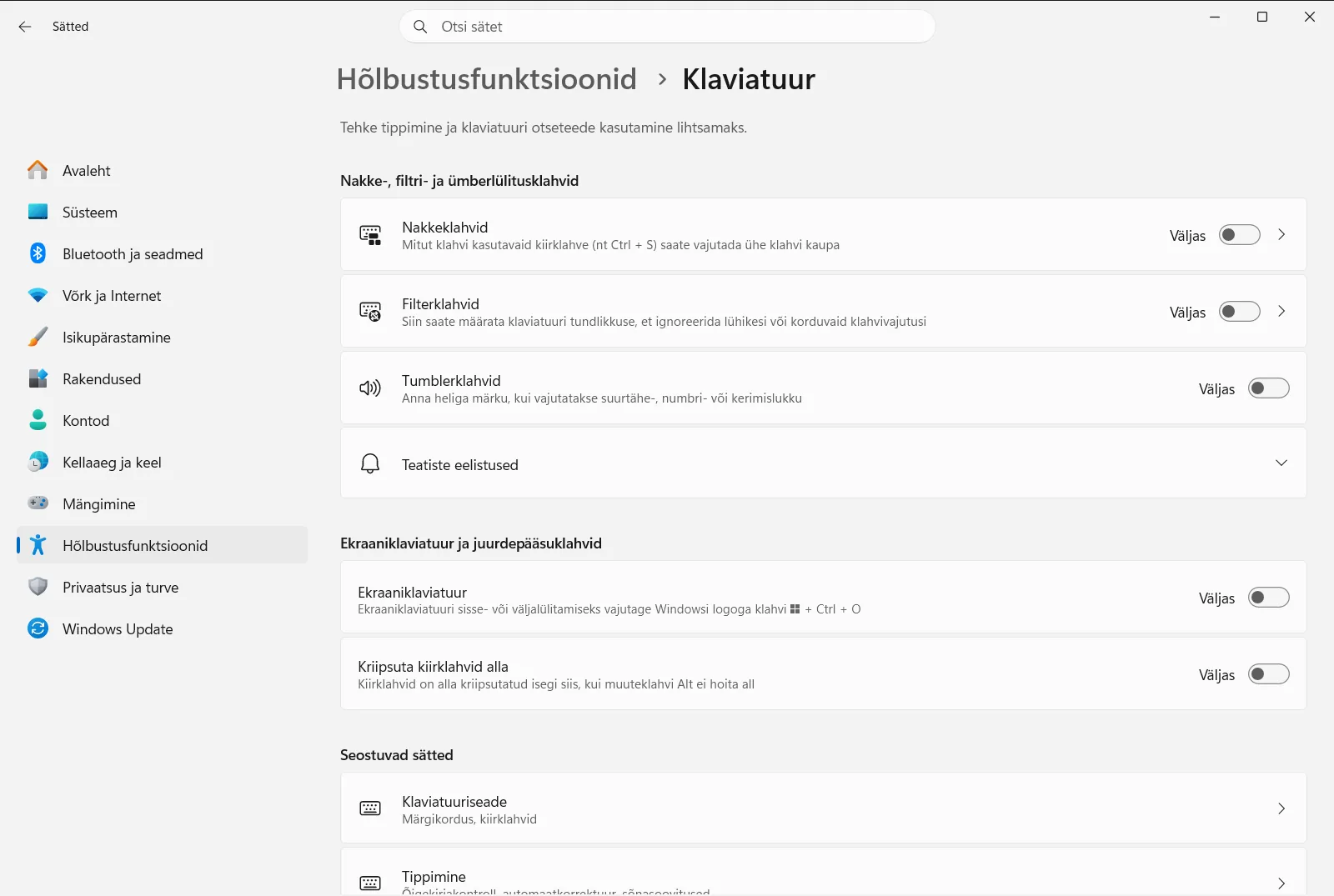 Klaviatuur