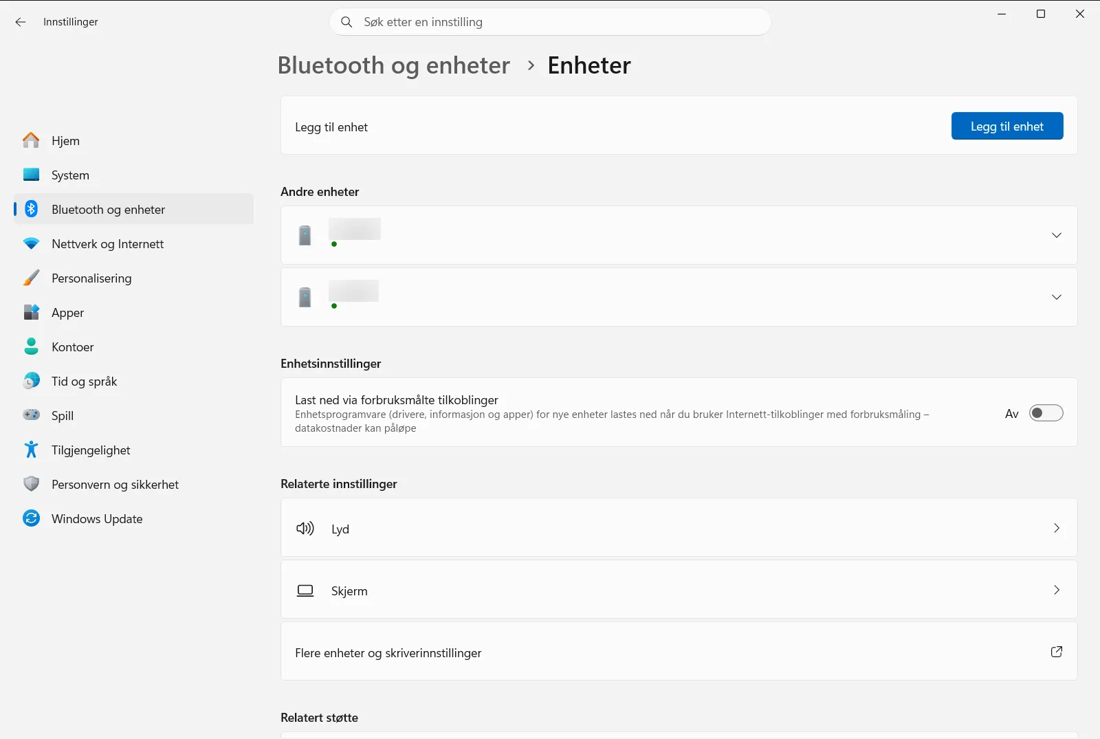 Enheter