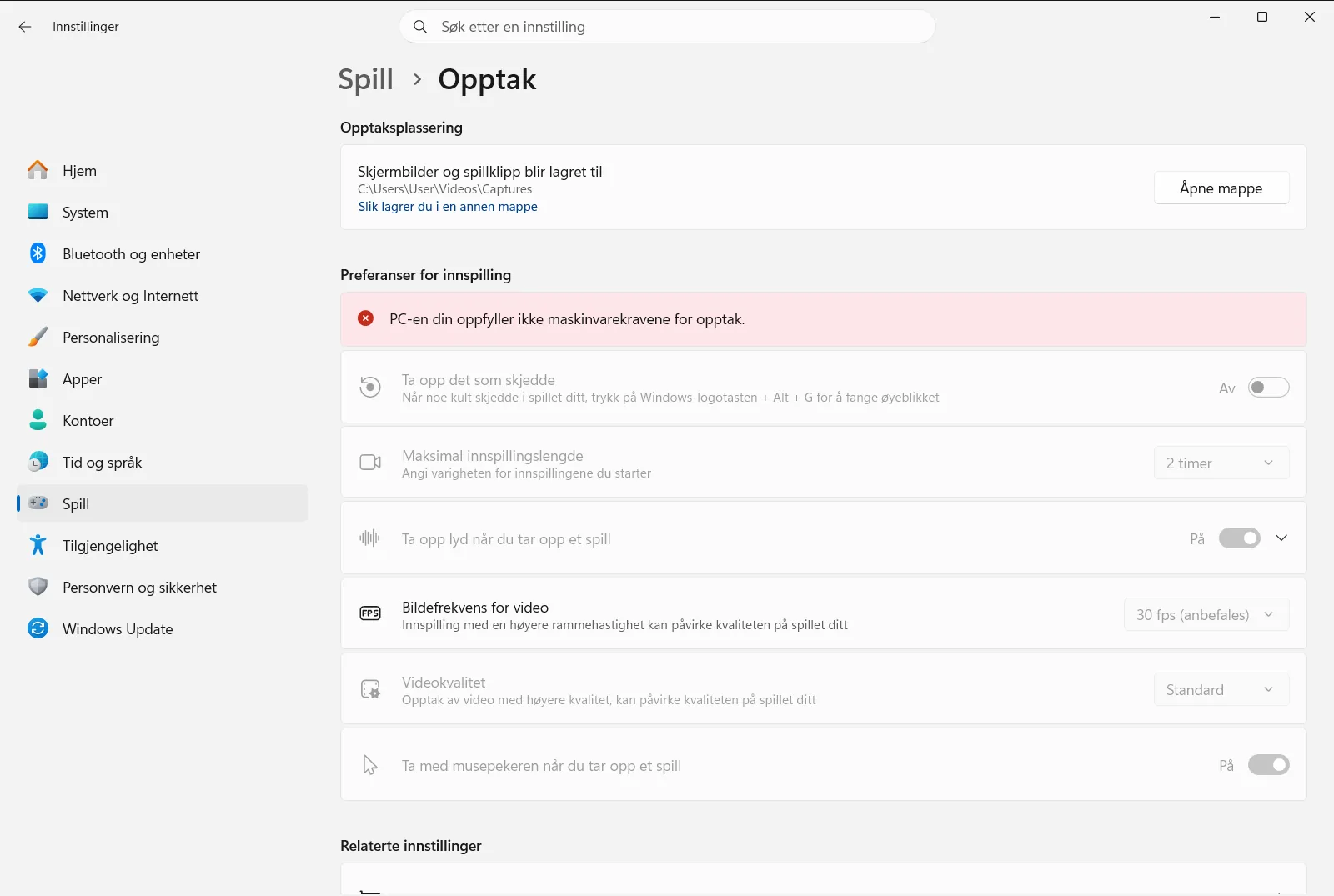 Opptak